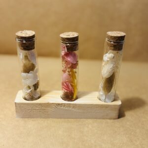 Trio de fioles naturelles - Poudré